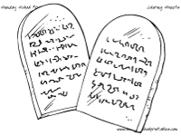 Sunday School Coloring Pages on Free 10 Commandments Coloring Pages