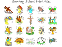 Sunday School Sticker Charts