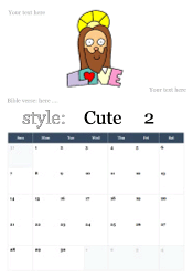Cute Jesus Calendars 2