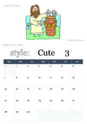 Cute Jesus Calendars 3