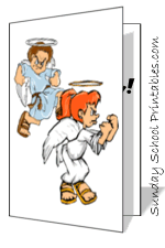 angel card to print