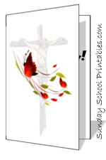 Christian card template