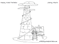 The Tower of Babel - free printable Bible coloring page